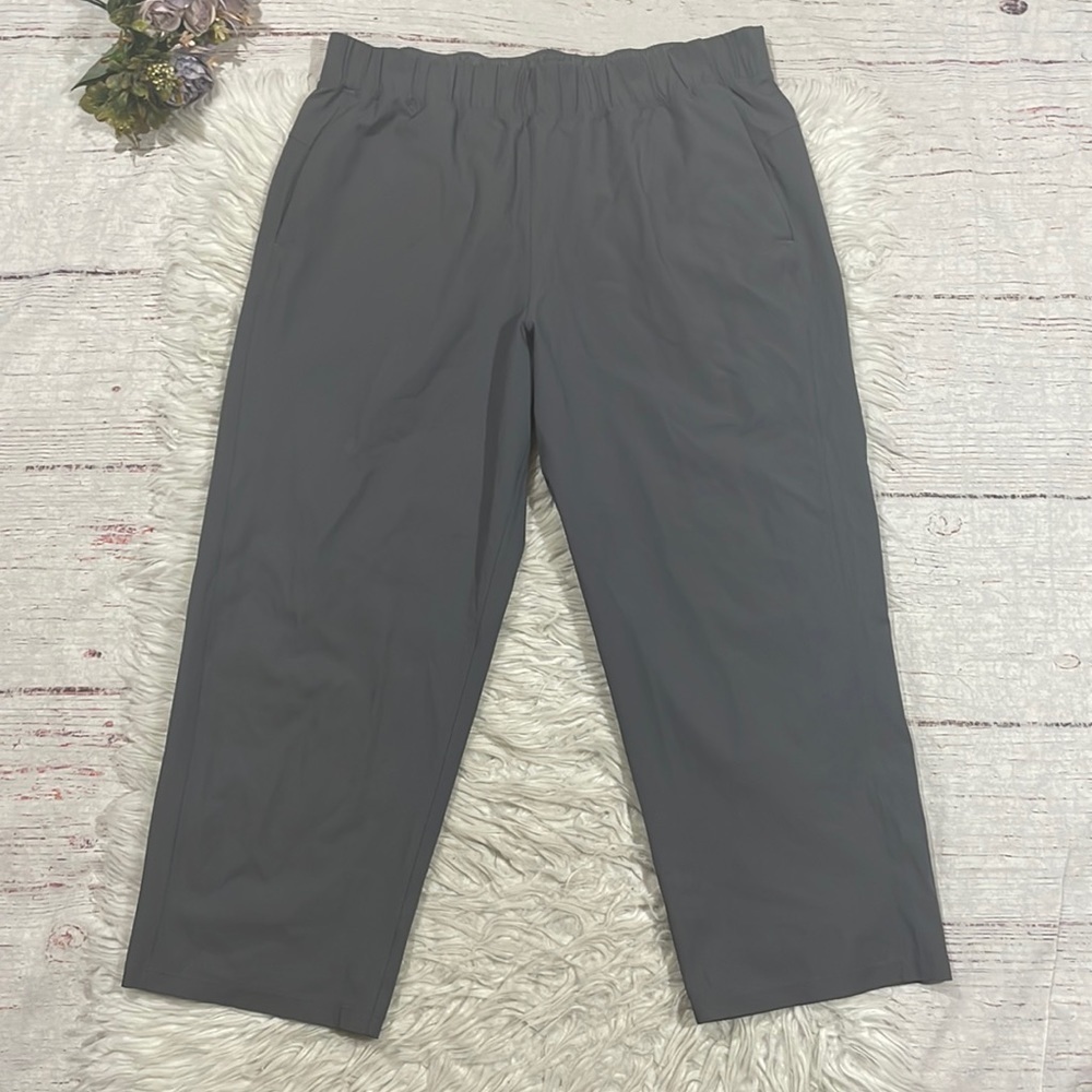 Lululemon Steel Gray Next Move Crop Swift High Rise Pants